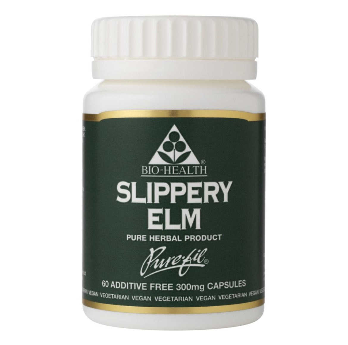 Slippery Elm Bark Capsules 60 x 300mg