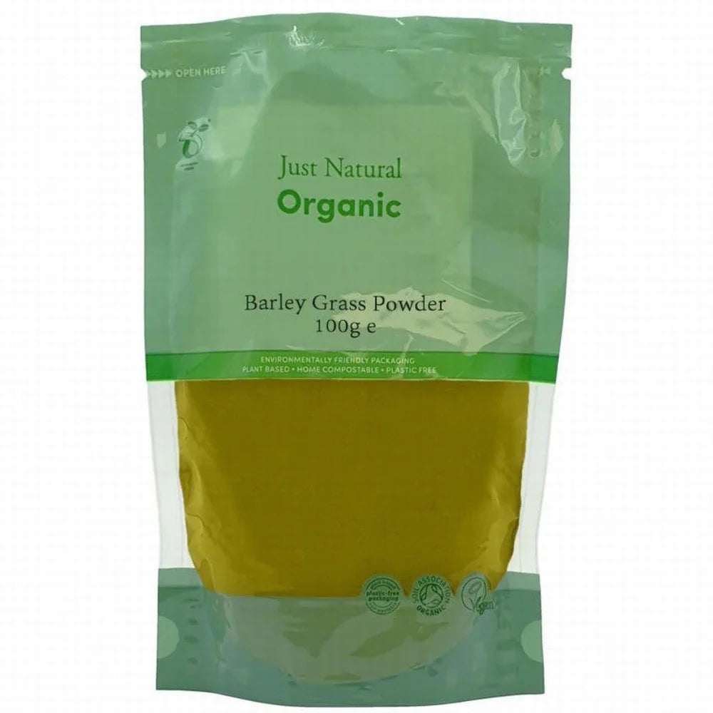 Barlaey Powder Organic Barley Grass Powder 100g – Balanced Life Ireland
