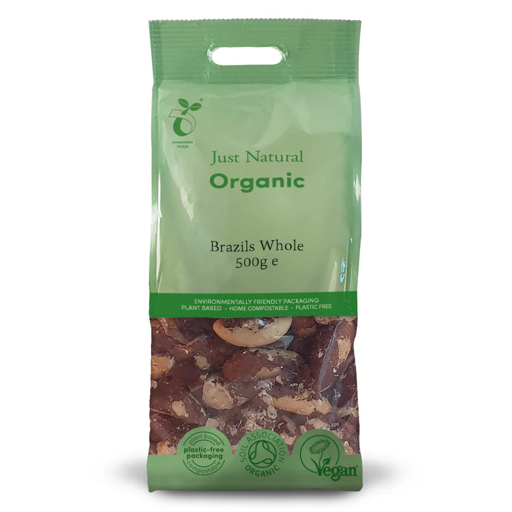 Organic whole Brazil nut thyroid health 