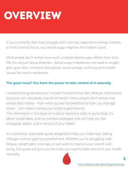 Blood Sugar Balance eBook: The Ultimate Guice
