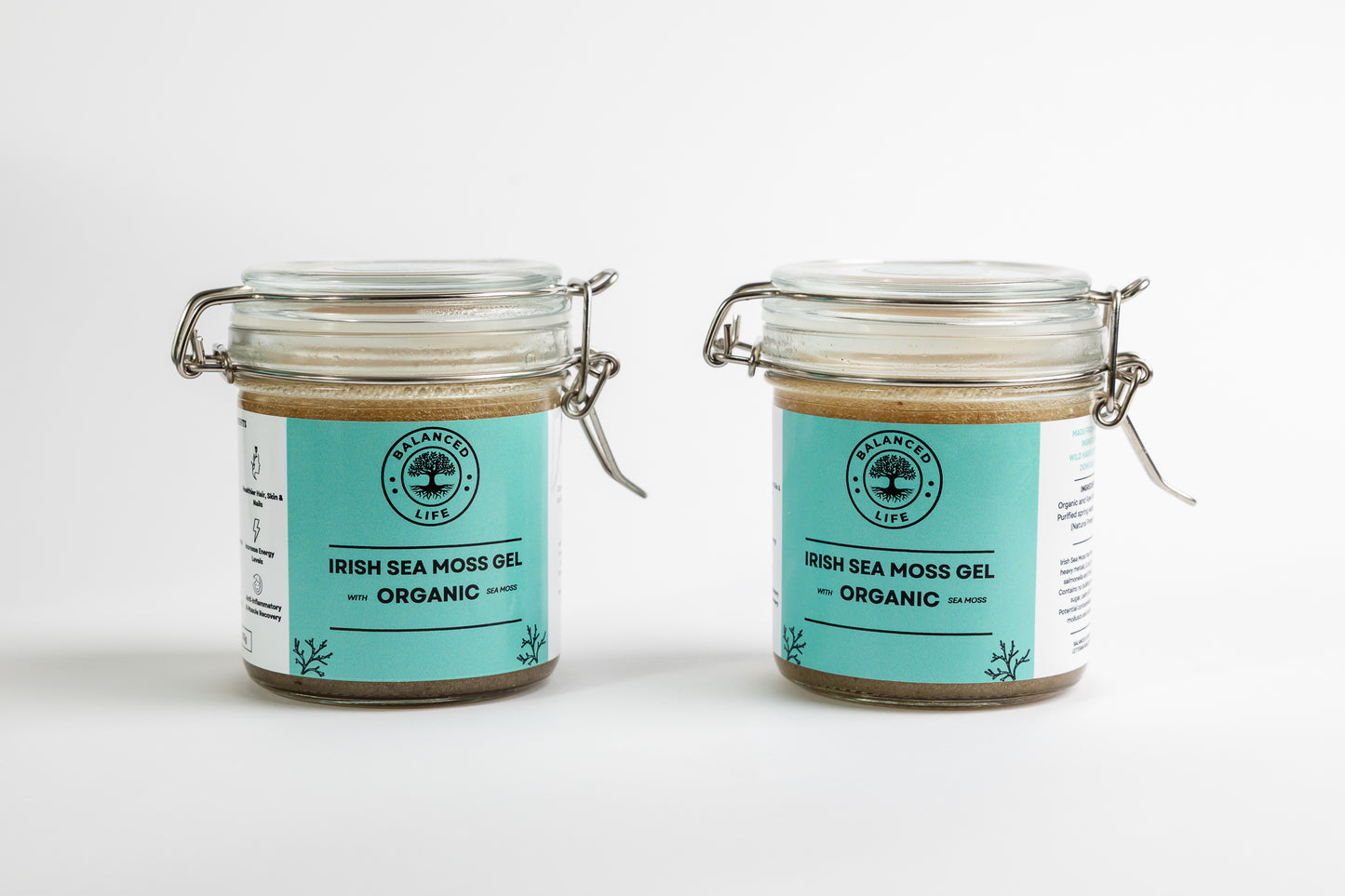 Balanced Life Organic Irish Sea Moss Gel Duo Pack
